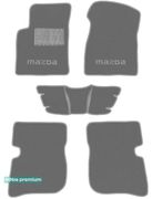 Двошарові килимки Sotra Premium Grey для Mazda MX-3 (mkI) 1991-1998 - Фото 1