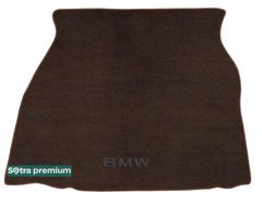 Двошарові килимки Sotra Premium Chocolate для BMW 3-series (E30)(седан)(багажник) 1982-1993