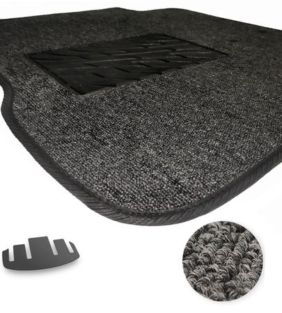 Текстильні килимки Pro-Eco Graphite для Hyundai Staria (mkI)(7 мест)(багажник) 2021→ - Фото 1