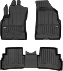 Резиновые коврики Frogum Proline 3D для Fiat Doblo (mkII)(1-2 ряд) 2010-2022; Opel Combo (mkIV)(D)(1-2 ряд) 2011-2017