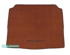 Двошарові килимки Sotra Premium Terracotta для Peugeot 3008 (mkII)(нижній рівень)(багажник) 2016→