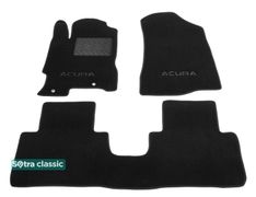 Двошарові килимки Sotra Classic Black для Acura RDX (mkI) 2006-2012 - Фото 1