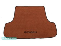 Двошарові килимки Sotra Premium Terracotta для Mitsubishi Pajero Sport (mkI)(багажник) 1996-2008