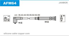 Дроти запалювання Janmor AFM64 для Alfa Romeo 155 1.7t.s (AR67103 / AR67105)