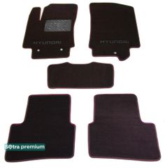 Двухслойные коврики Sotra Premium Chocolate для Hyundai Creta (mkI) 2014-2021