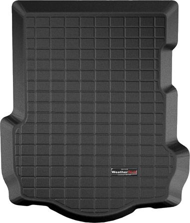 Коврик Weathertech Black для Chevrolet Cruze (mkII)(sedan)(no spare tire)(trunk) 2016-2019 - Фото 1