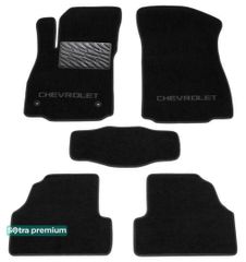 Двухслойные коврики Sotra Premium Black для Chevrolet Tracker / Trax (mkI) 2013-2022