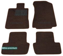 Двошарові килимки Sotra Premium Chocolate для Honda Legend (mkIV)(без кліпс) 2009-2012