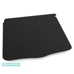 Двошарові килимки Sotra Premium Graphite для Fiat 500 (mkI)(електро)(багажник) 2013-2019