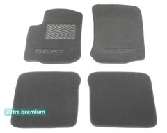 Двухслойные коврики Sotra Premium Grey для Seat Toledo (mkII) 1998-2005