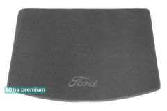 Двошарові килимки Sotra Premium Grey для Ford Kuga (mkII)(верхній рівень)(багажник) 2012-2020