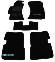 Двухслойные коврики Sotra Classic Black для Subaru Impreza (mkIII) 2007-2011