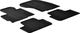 Гумові килимки Gledring для Mitsubishi ASX (mkIII) 2010→; Citroen C4 Aircross (mkI); Peugeot 4008 (mkI) 2012-2017