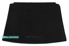 Двошарові килимки Sotra Premium Black для Renault Talisman (mkI)(універсал)(багажник) 2015→