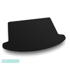 Двошарові килимки Sotra Premium Black для Mini Countryman (mkII)(F60)(без сітки зліва)(багажник) 2017→