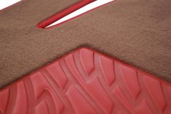 Двошарові килимки Sotra Custom Premium Terracotta для Porsche Cayenne (mkII) 2010-2017 - Фото 4