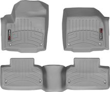 Коврики Weathertech Grey для Land Rover Range Rover Evoque (mkI)(8 fixings) 2011-2019 - Фото 1