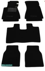 Двошарові килимки Sotra Premium Black для BMW 7-series (E38)(long) 1994-2001