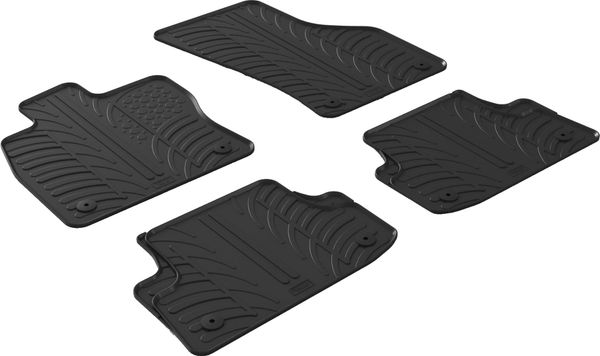 Гумові килимки Gledring для Audi A3/S3/RS3 (mkIII)(седан та хетчбек) 2012-2020 - Фото 1