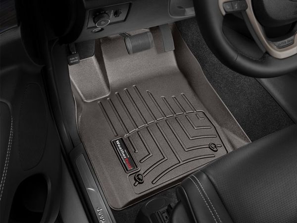 Коврики Weathertech Choco для Jeep Grand Cherokee (US)(WK2); Dodge Durango (mkIII)(1 row) 2013-02.2015 - Фото 2