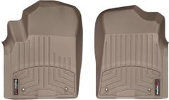 Коврики Weathertech Beige для Infiniti QX80 / QX56 (mkII)(1 row) 2011-2017; Nissan Armada (mkII)(1 row) 2017→ - Фото 1