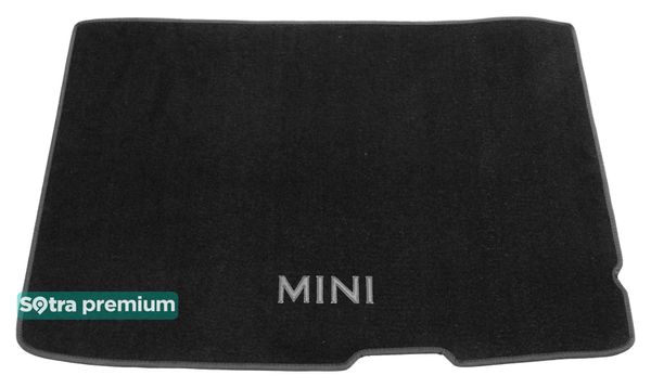 Двухслойные коврики Sotra Premium Black для Mini Clubman (mkII)(F54)(багажник) 2015→ - Фото 1