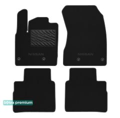 Двошарові килимки Sotra Premium Black для Nissan X-Trail (mkIV) / Rogue (mkII) 2021→