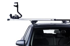 Багажник на інтегровані рейлінги Thule Slidebar Evo для Seat Altea (mkI)(Freetrack & XL) 2006-2015 / Leon (mkIII)(універсал) 2012-2020 / Ibiza (mkIV)(універсал) 2010-2017 - Фото 3