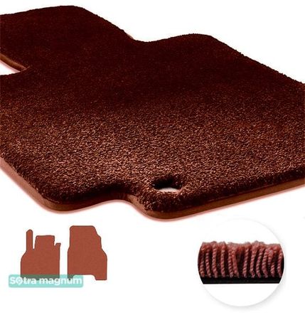 Двошарові килимки Sotra Magnum Red для Mercedes-Benz Citan (W415)(1 ряд) 2012-2021 - Фото 1