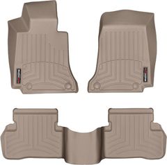 Коврики Weathertech Beige для Mercedes-Benz C-Class (W205/S205) 2015→ automatic