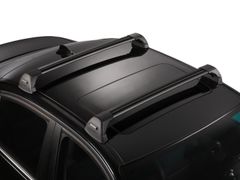 Багажник на інтегровані рейлінги Yakima Flush Black для Kia Soul (mkII)(зі скляним дахом) 2014-2019 / Carens (mkIII) 2013-2019 - Фото 3