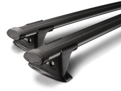 Багажник на гладкий дах Yakima Thru Black для Ford Fusion (mkI); Lincoln MKZ (mkI); Mercury Milan (mkI) 2006-2012 (USA)