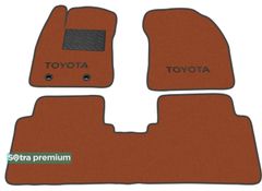 Двухслойные коврики Sotra Premium Terracotta для Toyota Avensis (mkIII) 2009-2018 - Фото 1