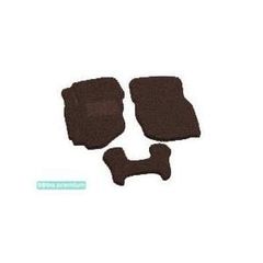 Двухслойные коврики Sotra Premium Chocolate для Mazda MPV (mkII)(1 ряд) 2000-2006