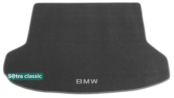Двошарові килимки Sotra Classic Grey для BMW 5-series (F07)(Gran Turismo)(багажник) 2009-2017 - Фото 1
