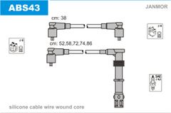 Дроти запалювання Janmor ABS43 для Audi 90 2.0 20V (NM)