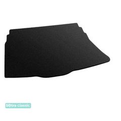 Двухслойные коврики Sotra Classic Black для Hyundai i30 (mkII)(хетчбэк)(багажник) 2011-2017