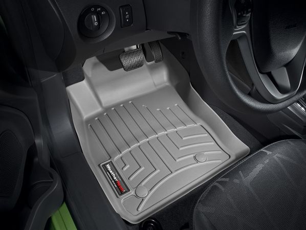 Коврики WeatherTech Grey для Ford Fiesta (mkVII) 2014-2018 automatic (USA) - Фото 2