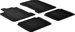 Резиновые коврики Gledring для Renault Latitude (mkI) 2011-2015 АКПП