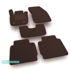 Двошарові килимки Sotra Premium Chocolate для Lincoln МКZ (mkII) 2013-2020