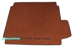 Двухслойные коврики Sotra Premium Terracotta для Land Rover Range Rover (mkIV)(багажник) 2012-2021