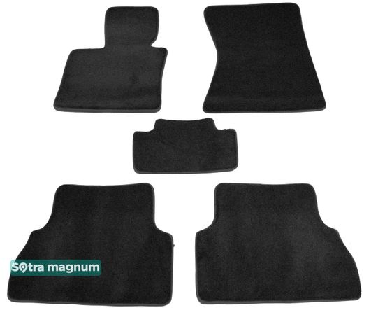 Двошарові килимки Sotra Magnum Black для BMW X5 (E70) / X6 (E71) 2007-2014 - Фото 2