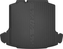 Гумовий килимок у багажник Frogum Dry-Zone для Skoda Rapid (mkI)(ліфтбек) 2012-2019 (без дворівневої підлоги)(з бічними нішами)(багажник)