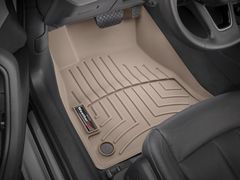 Коврики Weathertech Beige для Audi A4/S4/RS4 (B9) / A5/S5/RS5 (sportback)(mkII)(no fixings on 2 row) 2016→ - Фото 2