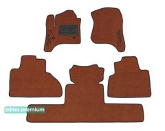 Двошарові килимки Sotra Premium Terracotta для Cadillac Escalade (mkIV)(2 ряд - 2 місця)(1-2 ряд) 2015-2020