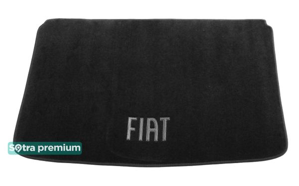 Двошарові килимки Sotra Premium Graphite для Fiat 500L (mkI)(багажник) 2012→ - Фото 1