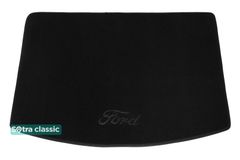 Двухслойные коврики Sotra Classic Black для Ford Kuga (mkII)(верхний уровень)(багажник) 2012-2020
