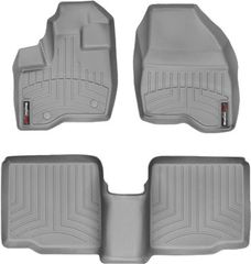 Коврики Weathertech Grey для Ford Explorer (mkV)(1-2 row)(2 row bench seats or bucket without console) 2011-2014
