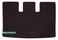 Двошарові килимки Sotra Premium Chocolate для Volkswagen Caravelle (T5;T6)(L1)(багажник) 2003→