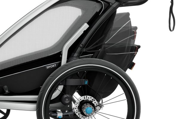 Дитяча коляска Thule Chariot Sport 2 (Black) - Фото 11